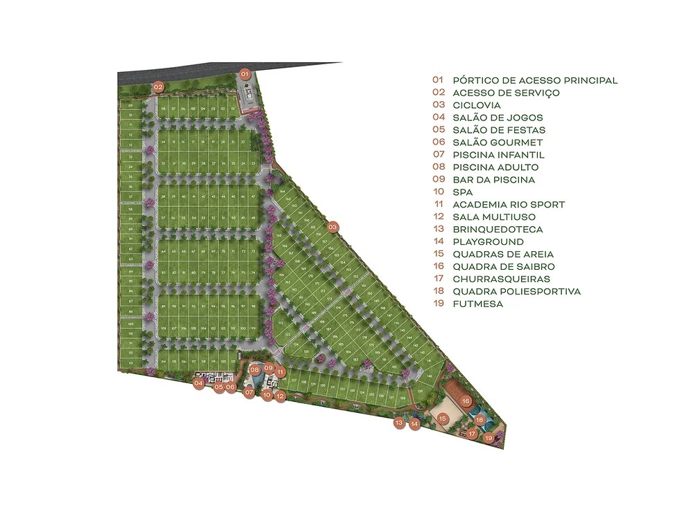 Conheça Implantação do imóvel - Terreno Residencial à venda Estrada dos Bandeirantes, Vargem Pequena, Rio de Janeiro - R$ 428.400 - 0000015 - 15 Implantação - 15