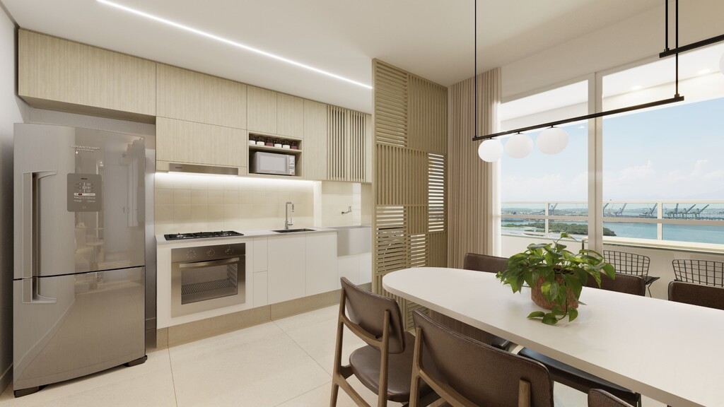 Conheça Cozinha do imóvel - Apartamento à venda Praça Marechal Hermes, Santo Cristo, Rio de Janeiro - R$ 598.455 - AP10388 - 12 Cozinha - 12