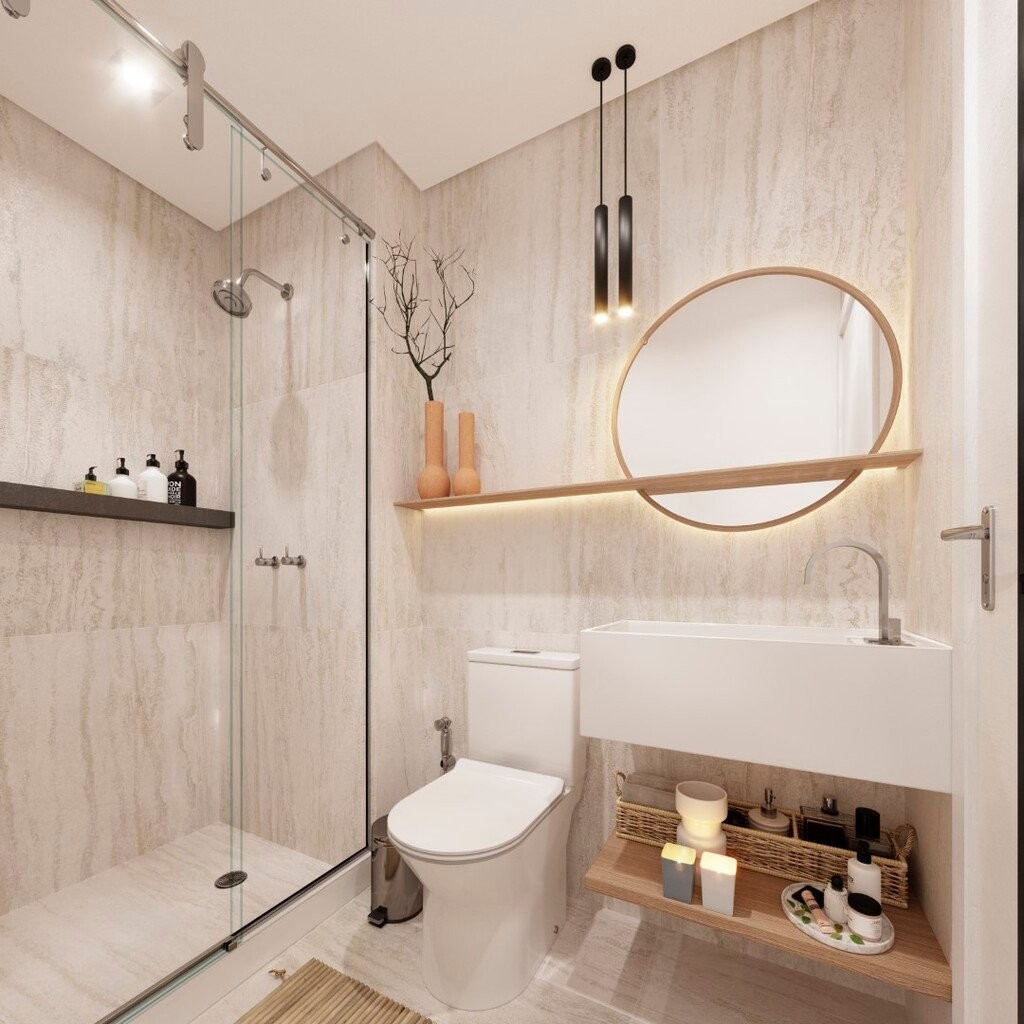 Conheça Banheiro do imóvel - Apartamento à venda Praça Marechal Hermes, Santo Cristo, Rio de Janeiro - R$ 598.455 - AP10388 - 18 Banheiro - 18