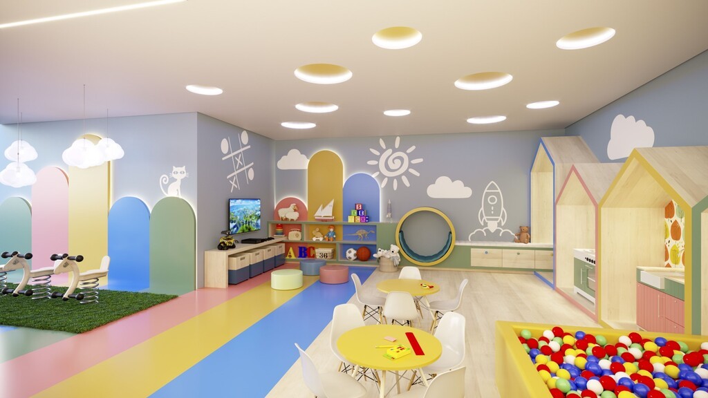 Conheça Brinquedoteca do imóvel - Apartamento à venda Praça Marechal Hermes, Santo Cristo, Rio de Janeiro - R$ 598.455 - AP10388 - 25 Brinquedoteca - 25