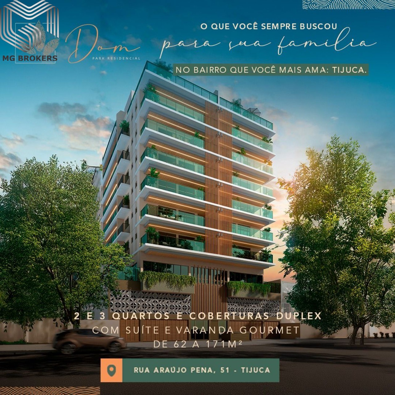 Conheça Foto 01 do imóvel - Apartamento à venda Rua Araújo Pena, Tijuca, Rio de Janeiro - R$ 698.000 - DOMPARKTIJ - 1 Foto 01 - 1
