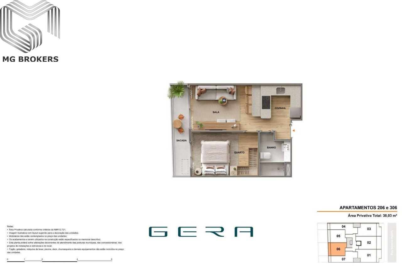 Conheça Foto 27 do imóvel - Apartamento à venda Rua General Rabelo, Gávea, Rio de Janeiro - R$ 822.800 - GERAGAVEA - 11 Foto 27 - 11