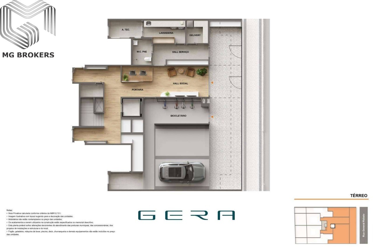 Conheça Foto 32 do imóvel - Apartamento à venda Rua General Rabelo, Gávea, Rio de Janeiro - R$ 822.800 - GERAGAVEA - 16 Foto 32 - 16
