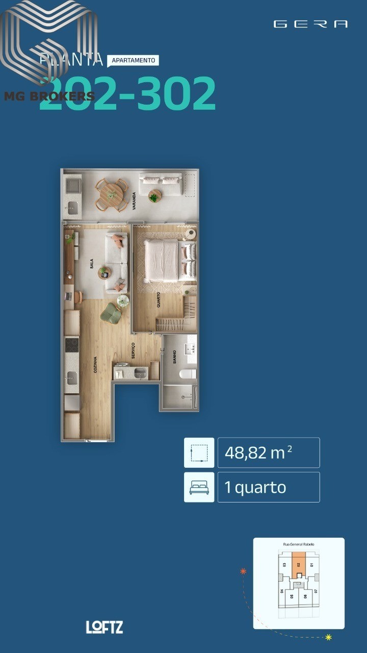 Conheça Foto 24 do imóvel - Apartamento à venda Rua General Rabelo, Gávea, Rio de Janeiro - R$ 822.800 - GERAGAVEA - 23 Foto 24 - 23