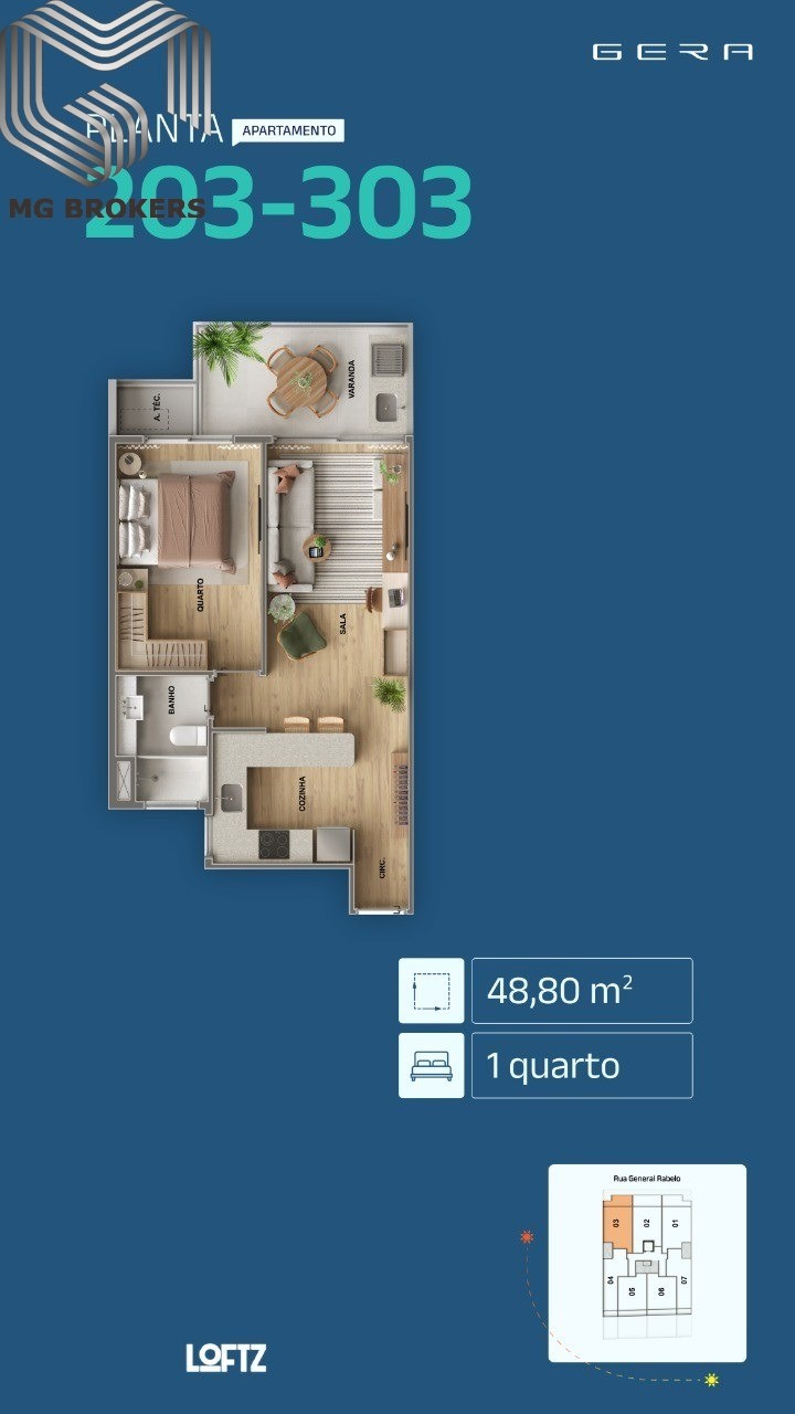 Conheça Foto 25 do imóvel - Apartamento à venda Rua General Rabelo, Gávea, Rio de Janeiro - R$ 822.800 - GERAGAVEA - 24 Foto 25 - 24