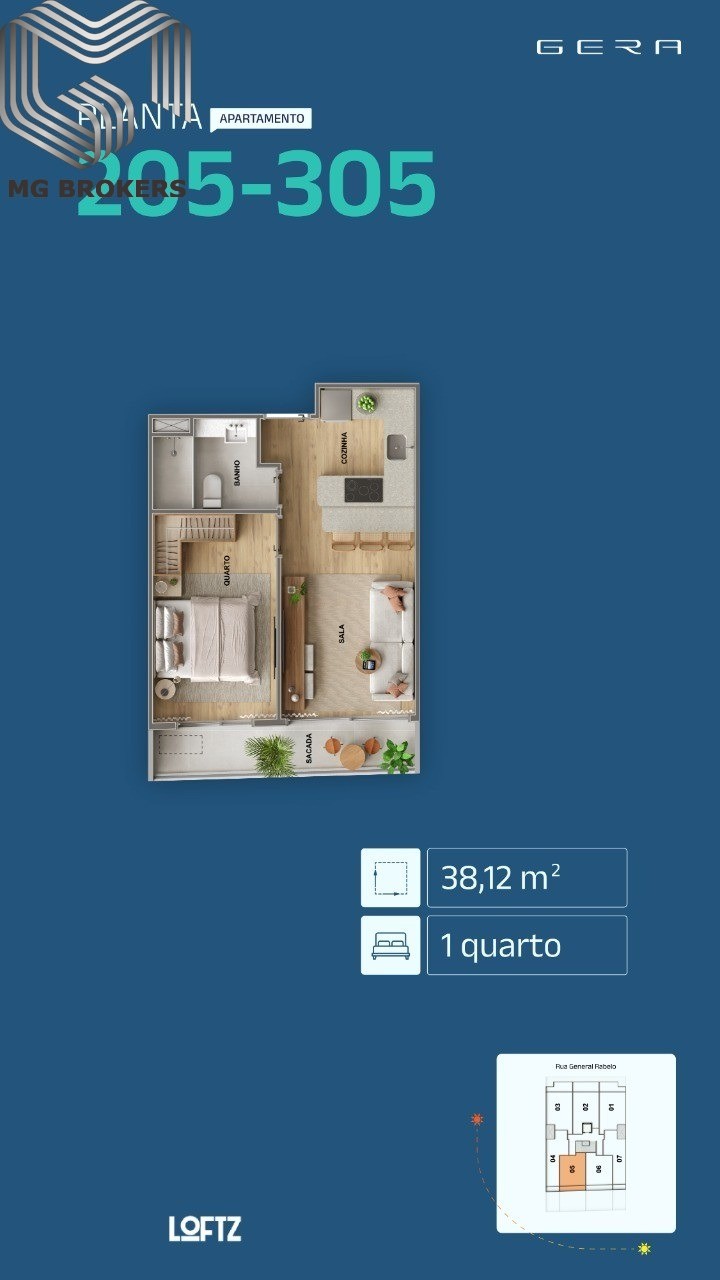 Conheça Foto 27 do imóvel - Apartamento à venda Rua General Rabelo, Gávea, Rio de Janeiro - R$ 822.800 - GERAGAVEA - 26 Foto 27 - 26