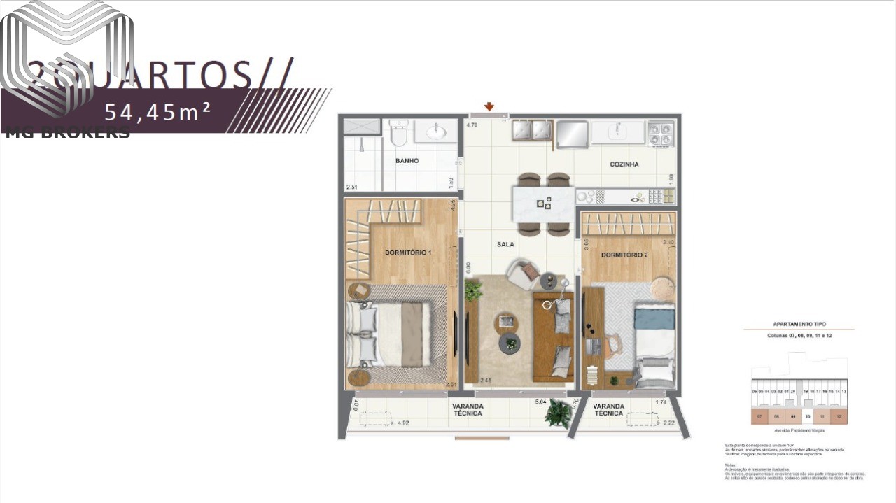 Conheça Foto 13 do imóvel - Apartamento à venda Avenida Presidente Vargas, Centro, Rio de Janeiro - R$ 430.000 - VARGAS1140 - 13 Foto 13 - 13