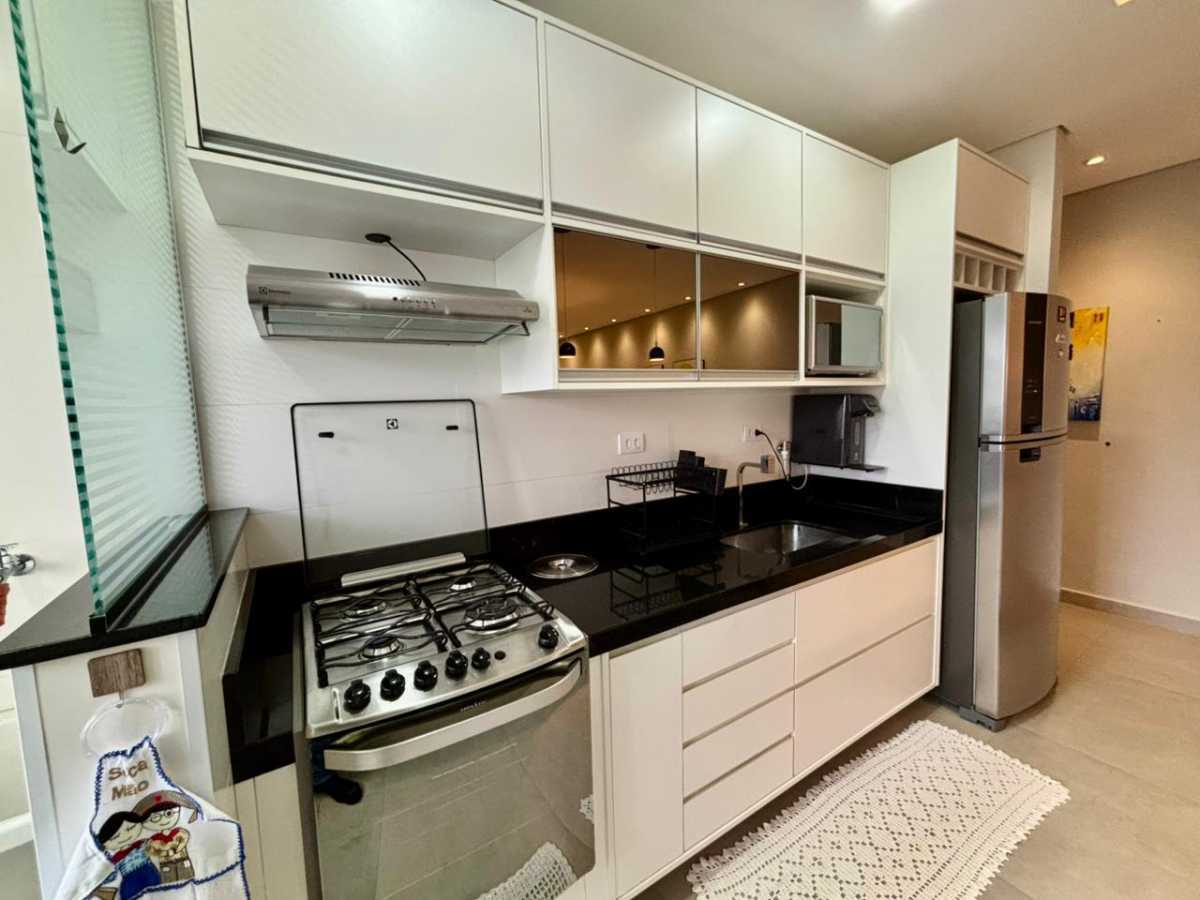 Conheça Cozinha do imóvel - Apartamento 2 quartos à venda Ubatuba,SP - R$ 750.000 - MRAP20010 - 8 Cozinha - 8