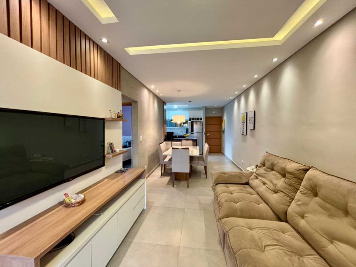 Conheça Sala de estar do imóvel - Apartamento 2 quartos à venda Ubatuba,SP - R$ 750.000 - MRAP20010 - 5 Sala de estar - 5