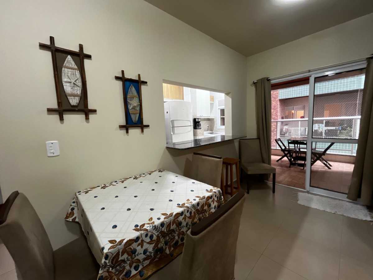 Conheça Sala de Jantar do imóvel - Apartamento 2 quartos à venda Ubatuba,SP - R$ 600.000 - MRAP20029 - 7 Sala de Jantar - 7