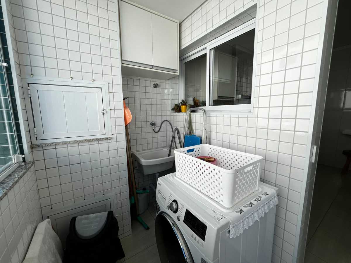 Conheça Lavanderia do imóvel - Apartamento 3 quartos à venda Ubatuba,SP - R$ 1.100.000 - MRAP30003 - 15 Lavanderia - 15