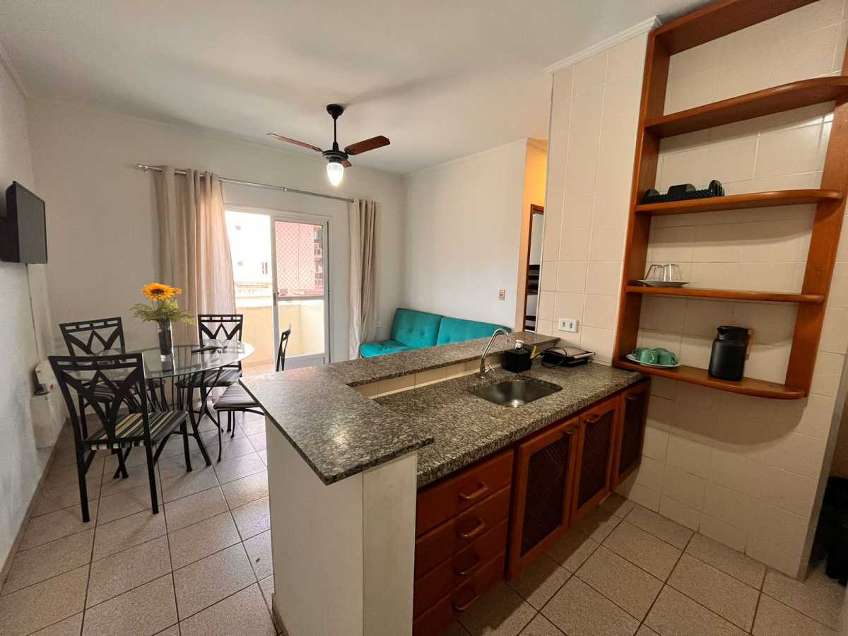 Conheça Cozinha do imóvel - Apartamento 2 quartos à venda Ubatuba,SP - R$ 450.000 - MRAP20044 - 6 Cozinha - 6