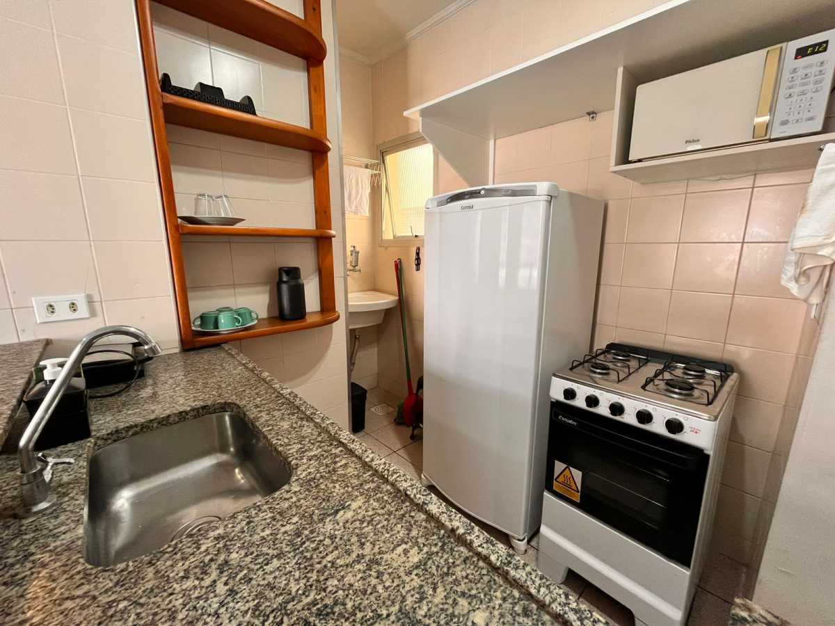 Conheça Cozinha do imóvel - Apartamento 2 quartos à venda Ubatuba,SP - R$ 450.000 - MRAP20044 - 8 Cozinha - 8