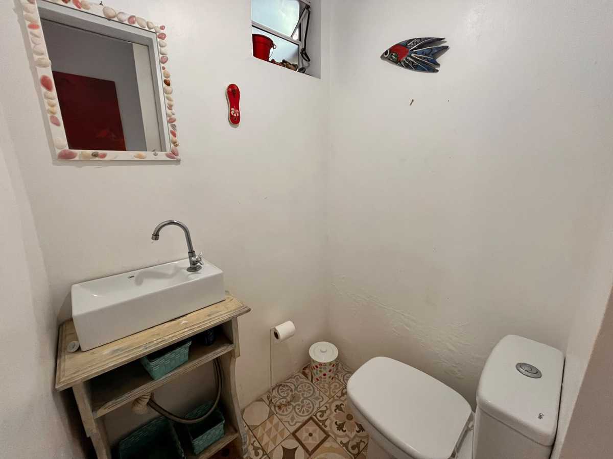 Conheça Lavabo do imóvel - Casa em Condomínio 3 quartos à venda Ubatuba,SP - R$ 850.000 - MRCN30001 - 12 Lavabo - 12