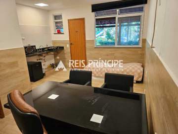 Ótima localização - SALA COMERCIAL MOBILIADA PARA ALUGAR NA GAVEA - SA0292