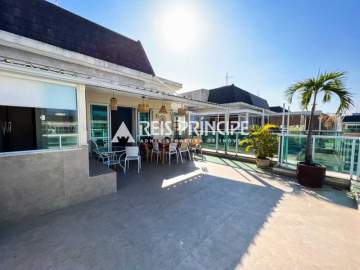 Ótima localização - Excelente cobertura duplex com 03 quartos à venda na Barra da Tijuca | Condomínio Le Parc Residential Resort - CO0214