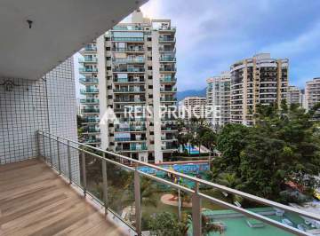 Ótima localização - EXCELENTE APARTAMENTO 2 QUARTOS PARA ALUGAR NA BARRA DA TIJUCA | JÓIA DA BARRA - AP3017