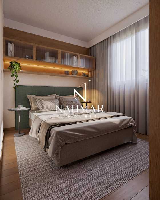Conheça Quarto_Casal_01 do imóvel - Apartamento 2 quartos à venda Veneza, Fazenda Rio Grande - R$ 226.200 - NHAP20008 - 13 Quarto_Casal_01 - 13