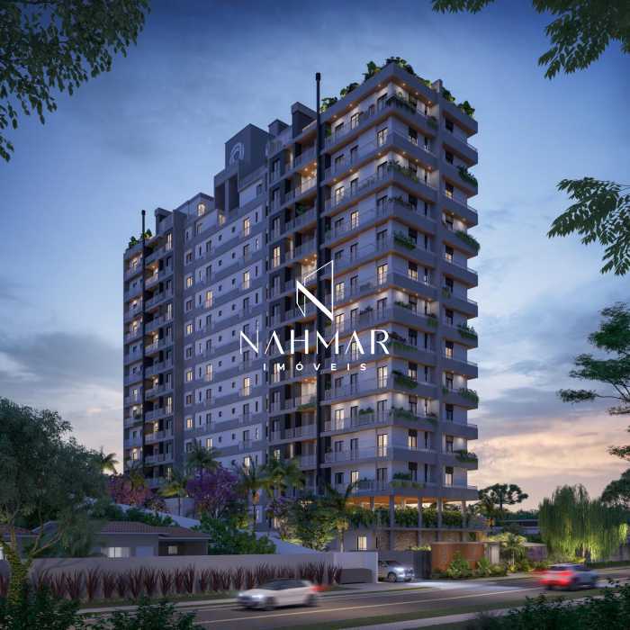 Conheça TREELE_SERRA_externa_noturna_A do imóvel - Apartamento 2 quartos à venda Bairro Alto, Curitiba - R$ 541.591 - NHAP20002 - 1 TREELE_SERRA_externa_noturna_A - 1