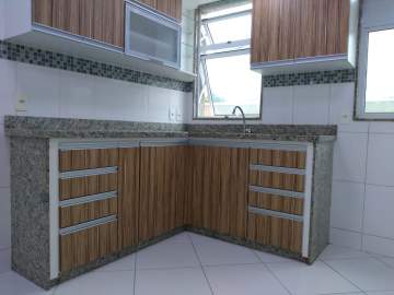 Desocupado - Valqueire, ALUGO ap 2 suites, 4 banheiros, varanda - VLAP20326