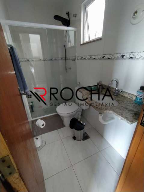 Conheça Banheiro social do imóvel - Casa em Condomínio 2 quartos à venda Vila Valqueire, Rio de Janeiro - R$ 470.000 - VLCN20051 - 20 Banheiro social - 20