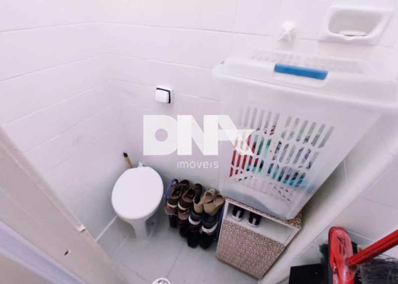 Conheça banheiro de serviço do imóvel - Apartamento 2 quartos à venda Copacabana, Rio de Janeiro - R$ 760.000 - LEAP20387 - 18 banheiro de serviço - 18