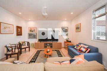 Apartamento Ipanema 150m, 3 dormitoios sendo 2 suites, vaga na escritura, vista Lagoa Rodrigo de Freitas e morro dois irmãos - NIAP33306