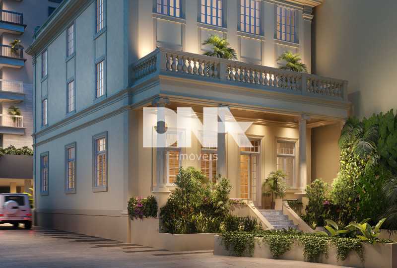 Conheça hum_04_fachada_casa_bl02_rev_0 do imóvel - Apartamento 2 quartos à venda Humaitá, Rio de Janeiro - R$ 1.418.679 - NBAP24791 - 4 hum_04_fachada_casa_bl02_rev_0 - 4