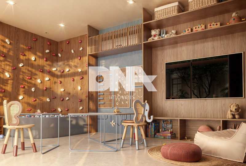 Conheça hum_12_brinquedoteca_bl01_rev_ do imóvel - Apartamento 2 quartos à venda Humaitá, Rio de Janeiro - R$ 1.418.679 - NBAP24791 - 8 hum_12_brinquedoteca_bl01_rev_ - 8