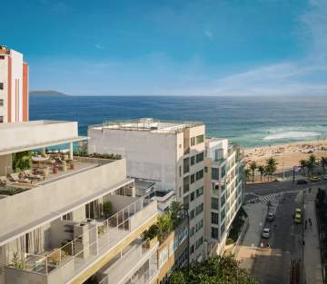 Apartamento à venda Rua Gomes Carneiro, Ipanema, Rio de Janeiro - R$ 1.540.000 - NSAP11900