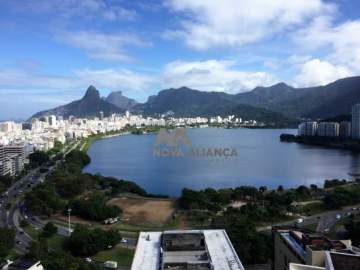 Ótima localização - INCRÍVEL! VISTA COMPLETA LAGOA E CRISTO! - MLAP20133