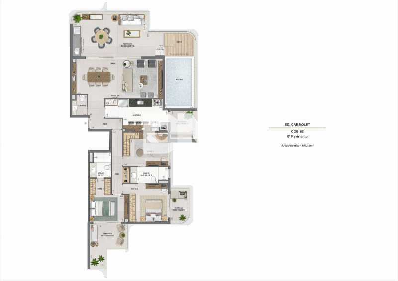 Conheça 4e8bcaf7-563b-437d-9033-c7eb5b do imóvel - Apartamento à venda Barra da Tijuca, Rio de Janeiro - R$ 2.372.560 - JOAP00297 - 3 4e8bcaf7-563b-437d-9033-c7eb5b - 3