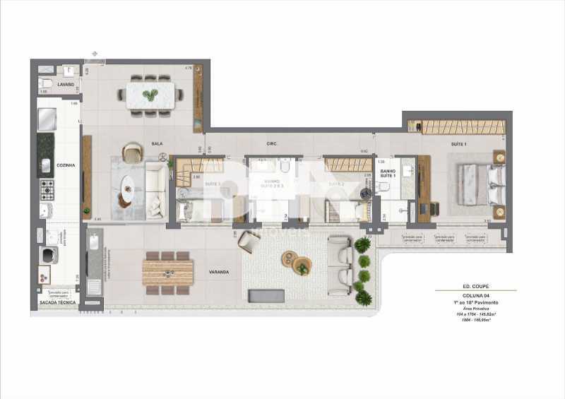 Conheça 8e8b5321-973c-465f-a487-bd48ee do imóvel - Apartamento à venda Barra da Tijuca, Rio de Janeiro - R$ 2.372.560 - JOAP00297 - 6 8e8b5321-973c-465f-a487-bd48ee - 6