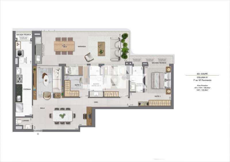 Conheça 060e37cf-82ae-40c2-a227-28015b do imóvel - Apartamento à venda Barra da Tijuca, Rio de Janeiro - R$ 2.372.560 - JOAP00297 - 10 060e37cf-82ae-40c2-a227-28015b - 10