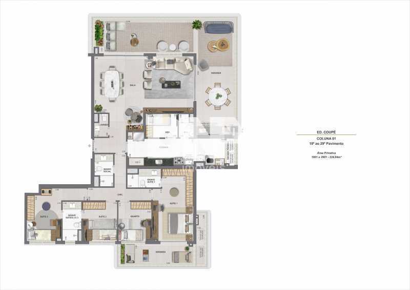 Conheça bcb37029-40be-4d44-a08a-98772a do imóvel - Apartamento à venda Barra da Tijuca, Rio de Janeiro - R$ 2.372.560 - JOAP00297 - 15 bcb37029-40be-4d44-a08a-98772a - 15