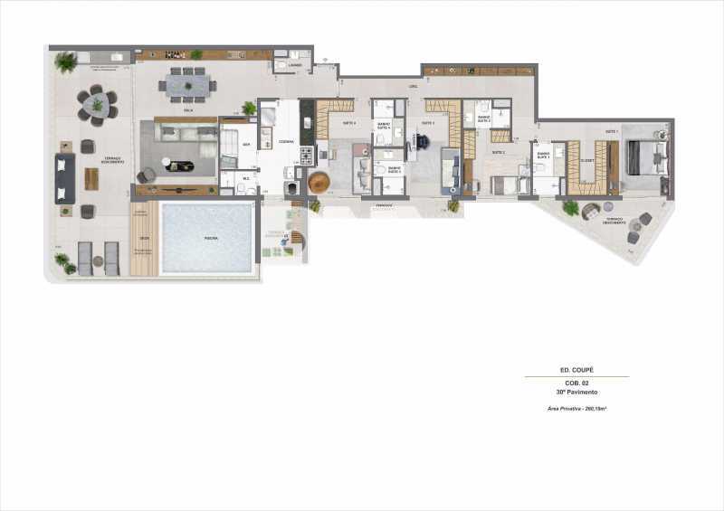 Conheça d9607960-f7a1-4733-9f91-2416c2 do imóvel - Apartamento à venda Barra da Tijuca, Rio de Janeiro - R$ 2.372.560 - JOAP00297 - 20 d9607960-f7a1-4733-9f91-2416c2 - 20