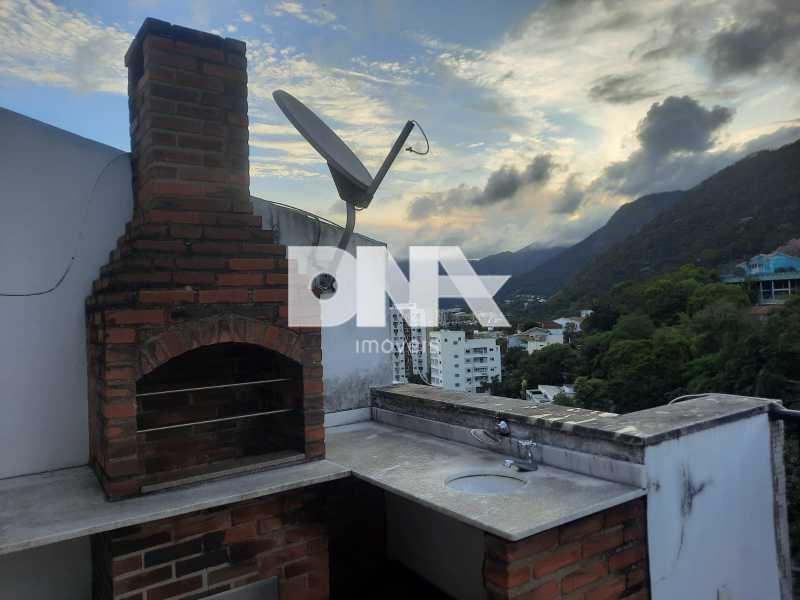 Conheça churrasqueira varanda do imóvel - Apartamento 3 quartos à venda Jardim Botânico, Rio de Janeiro - R$ 2.600.000 - NBAP34999 - 12 churrasqueira varanda - 12