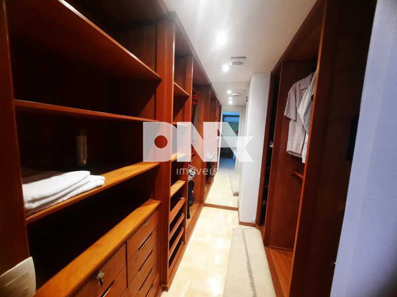 Conheça closet do imóvel - Apartamento 3 quartos à venda Jardim Botânico, Rio de Janeiro - R$ 2.600.000 - NBAP34999 - 16 closet - 16