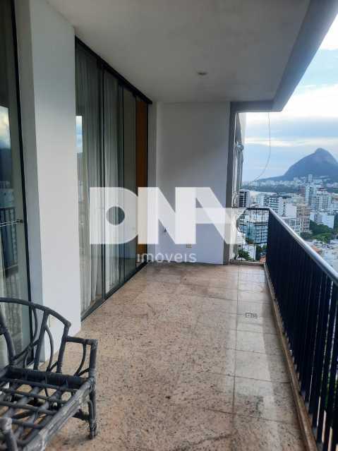 Conheça varanda primeiroar do imóvel - Apartamento 3 quartos à venda Jardim Botânico, Rio de Janeiro - R$ 2.600.000 - NBAP34999 - 4 varanda primeiroar - 4
