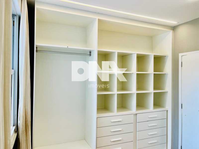 Conheça SUITE 1-MASTER CLOSET do imóvel - Apartamento 4 quartos à venda Jardim Botânico, Rio de Janeiro - R$ 3.875.000 - LEAP40361 - 12 SUITE 1-MASTER CLOSET - 12