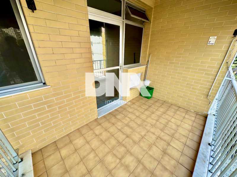 Conheça Varanda do imóvel - Excelente quarto e sala com dep., varanda e vaga! - NBAP12517 - 7 Varanda - 7