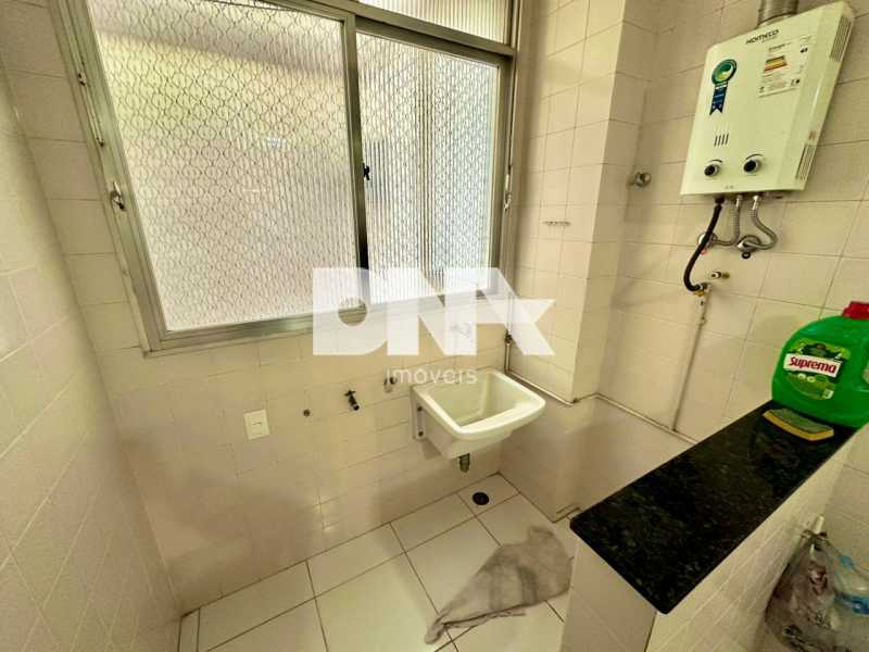 Conheça Área de serviço do imóvel - Excelente quarto e sala com dep., varanda e vaga! - NBAP12517 - 21 Área de serviço - 21