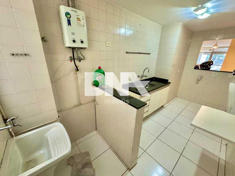 Conheça Área de serviço do imóvel - Excelente quarto e sala com dep., varanda e vaga! - NBAP12517 - 20 Área de serviço - 20