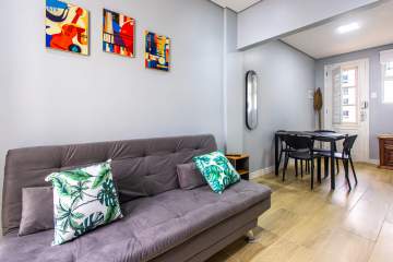 Apartamento à venda Rua Carvalho de Mendonça, Copacabana, Rio de Janeiro - R$ 600.000 - NSAP12069