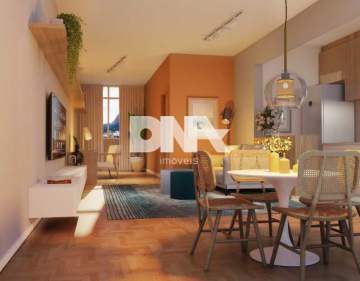 Apartamento 1 quarto à venda Humaitá, Rio de Janeiro - R$ 580.000 - NBAP12531