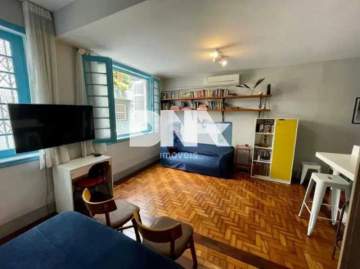 Apartamento 1 quarto à venda Humaitá, Rio de Janeiro - R$ 600.000 - HTAP10031