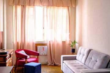 Apartamento à venda Rua República do Peru, Copacabana, Rio de Janeiro - R$ 790.000 - NSAP22557