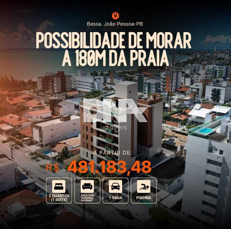 Apartamento 2 quartos à venda Bessa, João Pessoa - R$ 476.000 - PBAP20010