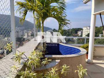 Cobertura 4 quartos à venda Laranjeiras, Rio de Janeiro - R$ 2.750.000 - FLCO40013