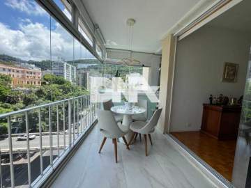 Novidade - Apartamento á venda 2 quartos, com vaga e varanda - Laranjeiras - Rio de janeiro - FLAP10416